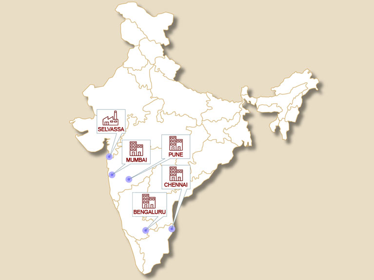 Shreeji India Map Location4 n